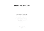 Preview for 1 page of Fisher & Paykel WB24SDEB2 Installation Manual