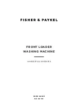 Fisher & Paykel WH1060P4 User Manual preview