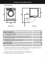 Preview for 9 page of Fisher & Paykel WH1260P Installation Manual/User Manual