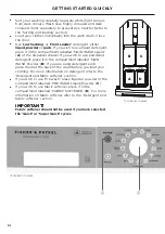 Preview for 16 page of Fisher & Paykel WH1260P Installation Manual/User Manual