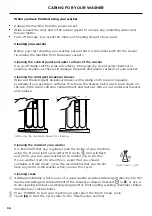 Предварительный просмотр 38 страницы Fisher & Paykel WM1280J Installation Manual/User Manual