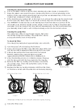 Предварительный просмотр 39 страницы Fisher & Paykel WM1280J Installation Manual/User Manual