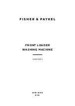 Fisher & Paykel WM1490P2 User Manual preview