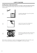 Preview for 8 page of Fisher & Paykel WM1490P2 User Manual