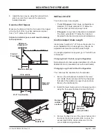 Preview for 9 page of Fisher Engineering STEEL-CASTER 99000-1 Installation Instructions Manual