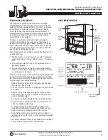 Preview for 3 page of FISHER HAMILTON SAFEAIRE series Installation Instructions Manual