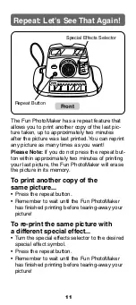 Preview for 11 page of Fisher-Price 73860 Manual