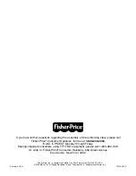 Предварительный просмотр 4 страницы Fisher-Price 79144 Assembly Instructions