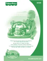 Fisher-Price AMAZING ANIMALS L4615 User Manual preview