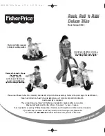 Preview for 1 page of Fisher-Price B2488 User Manual