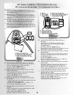 Preview for 16 page of Fisher-Price B3002 Instructions Manual