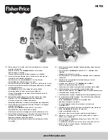 Preview for 1 page of Fisher-Price Baby Gymtastics H5703 Instruction Sheet