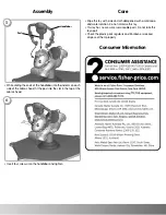 Preview for 4 page of Fisher-Price Baby GymTasTics Zebra K0317 Instruction Sheet