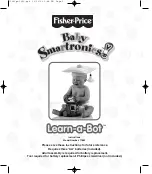 Fisher-Price Baby Smartronics Learn-a-Bot Instructions предпросмотр