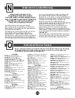 Preview for 32 page of Fisher-Price BARBIE BEACH RANGER 78477 Owner'S Manual & Assembly Instructions