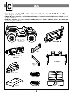 Предварительный просмотр 4 страницы Fisher-Price BARBIE Beach Ranger JEEP 4x4 B2489 Owner'S Manual & Assembly Instructions