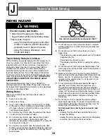 Предварительный просмотр 24 страницы Fisher-Price BARBIE Beach Ranger JEEP 4x4 B2489 Owner'S Manual & Assembly Instructions