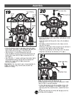 Preview for 14 page of Fisher-Price BARBIE Sport Mobile 74558 Owner'S Manual & Assembly Instructions