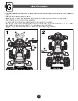 Preview for 15 page of Fisher-Price BARBIE Sport Mobile 74558 Owner'S Manual & Assembly Instructions