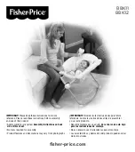 Fisher-Price BBK11 Instructions Manual preview