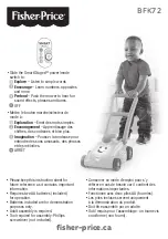 Предварительный просмотр 1 страницы Fisher-Price BFK72 Quick Start Manual