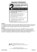 Preview for 2 page of Fisher-Price BFT59 Instruction Sheet