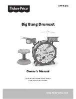 Fisher-Price Big Bang Drumset Owner'S Manual preview