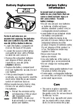 Preview for 5 page of Fisher-Price BLR98 Manual