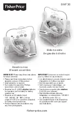 Fisher-Price BMF36 Manual предпросмотр