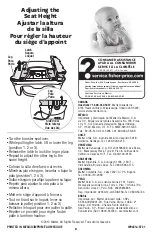 Предварительный просмотр 2 страницы Fisher-Price BMH09 Instruction Sheet