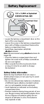 Preview for 3 page of Fisher-Price Brilliant Basics H0444 Instruction Sheet