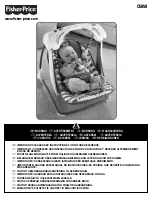 Preview for 1 page of Fisher-Price C5858 Manual