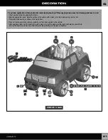 Предварительный просмотр 21 страницы Fisher-Price CADILLAC ESCALADE H0440 Owner'S Manual & Assembly Instructions