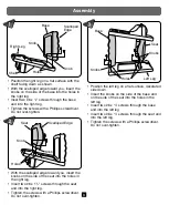 Предварительный просмотр 3 страницы Fisher-Price Caring Touch High Chair Instructions