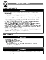 Preview for 3 page of Fisher-Price CATERPILLAR 73260 Owner'S Manual & Assembly Instructions