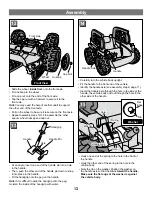 Preview for 12 page of Fisher-Price CATERPILLAR 73260 Owner'S Manual & Assembly Instructions