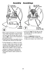 Preview for 8 page of Fisher-Price CBP03 Instructions Manual