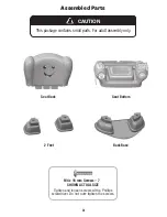 Preview for 3 page of Fisher-Price CFD40 Instruction Sheet