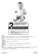 Preview for 32 page of Fisher-Price CHM84 Manual