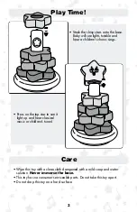 Preview for 3 page of Fisher-Price Classical Chorus Stacker Instructions