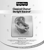 Предварительный просмотр 1 страницы Fisher-Price Classical Chorus Starlight Bassinet 79668 Instruction Sheet