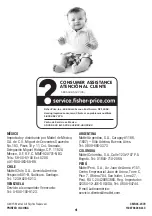 Preview for 4 page of Fisher-Price CMR35 Manual