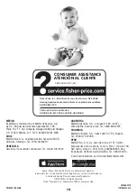 Preview for 10 page of Fisher-Price CMR39 Manual