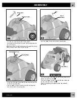 Предварительный просмотр 15 страницы Fisher-Price CRAFTSMAN F-150 Owner'S Manual With Assembly Instructions