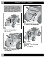 Предварительный просмотр 20 страницы Fisher-Price CRAFTSMAN F-150 Owner'S Manual With Assembly Instructions