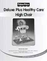 Fisher-Price DELUXE PLUS HEALTHY CARE B0325 Instruction Sheet preview