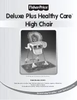 Preview for 1 page of Fisher-Price DELUXE PLUS HEALTHY CARE B0325 Instruction Sheet