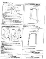 Preview for 3 page of Fisher-Price DELUXE PORT-A-SWING 9122 Instructions Manual