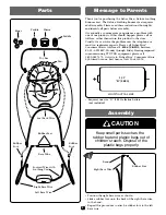 Preview for 2 page of Fisher-Price Deluxe Soothing Bouncer Seat Instructions Manual