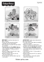 Preview for 1 page of Fisher-Price DJX02 Manual